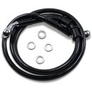 FRT BRAKE LINE XL BK +8