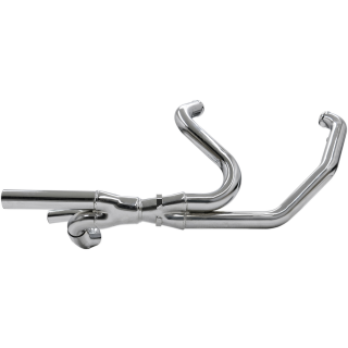 Bassani 2in2 chrom Auspuff Krümmer für Harley Touring 09-16