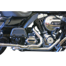 Bassani 2in2 chrom Auspuff Krümmer für Harley...