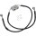 FRT BRAKE LINE XL BK +2