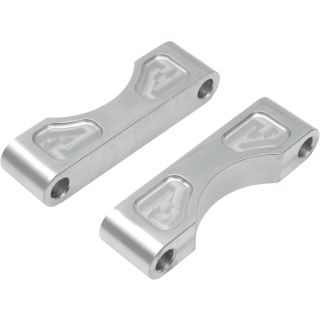 Klock Werks Satin Tire Hugger Front Fender Mounting Blocks for 16/18 in. Tires