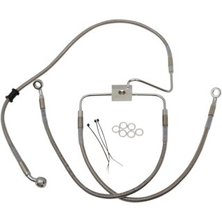 FRT BRAKE LINE XL SS +6