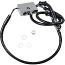 FRT BRAKE LINE XL BK +6