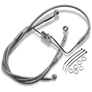 FRT BRAKE LINE XL SS +8