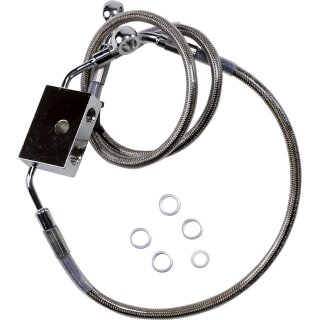 FRT BRAKE LINE XL SS +6