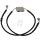 FRT BRAKE LINE XL BK +2