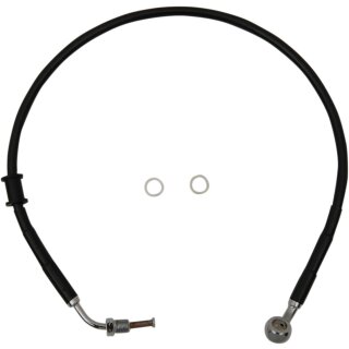 FRT BRAKE LINE XL BK +2
