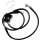 FRT BRAKE LINE XL BK +10