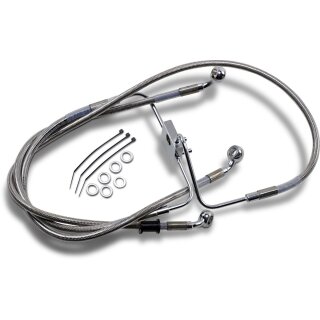 FRT BRAKE LINE XL SS +12