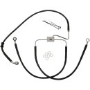 FRT BRAKE LINE XL BK +6