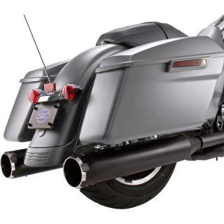 S&S MK45 Thruster Endschalldämpfer schwarz für Harley Touring 17-24