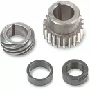 S&S, 90-99 B.T. pinion shaft gear/conversion kit. Red