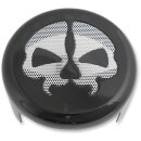 Skull Custom Hupen Cover Abeckung Black für Harley...