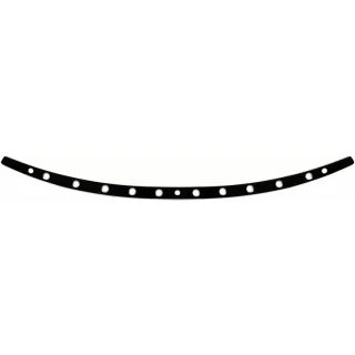 FLH TRIM 14+ HOLES BLK