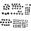 COVERS BOLT 09-16 FL BLK