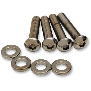 SHOCK MOUNT KIT BLK CHROM