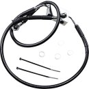 FRT BRAKE LINE XL BK +4