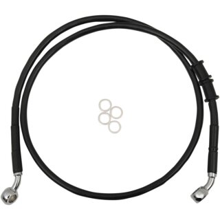 FRT BRAKE LINE XL BK +10