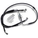 FRT BRAKE LINE XL BK +10