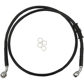 FRT BRAKE LINE XL BK