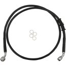 FRT BRAKE LINE XL BK