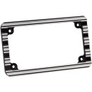 FRAME LICENSE PLATE BLACK
