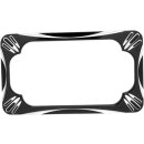 FRAME LCNS D-CUT BLK