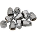 3/8-24 ACORN NUT CHROME