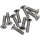 1/4X20X1 CHRM FLAT HEAD