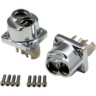 Chrom Stößelgehäuse Kit für Harley Evolution Big Twin 84-99
