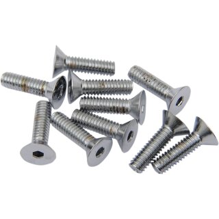 8X32X1/2 CHRM FLAT HEAD