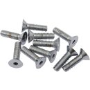 8X32X1/2 CHRM FLAT HEAD