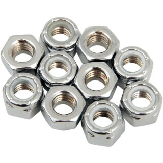 5/16-18 CHR NYLN NUT