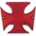 TAILLIGHT MALTESE CROSS