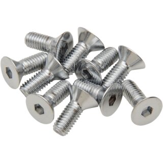 10X32X1/2 CHRM FLAT HEAD