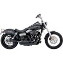 Vance & Hines Short Shot Staggered black FXD 12-17