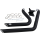 Vance & Hines Short Shot Staggered black FXD 12-17