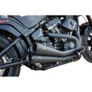 für Harley SOFTAIL GRAND NATIONAL EXHAUST 2-2 GN BLK...