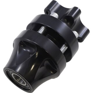 HUB FT SNGL 00-07 FLT BLK