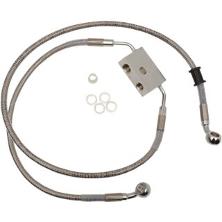FRT BRAKE LINE XL SS +12