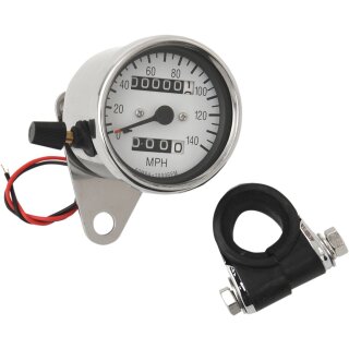 2:1 WHT SPEEDO W/TRIP MTR