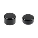 Cult-Werk, rear wheel axle cover kit. Gloss black