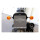 Kennzeichen Halter schwarz inkl. Beleuchtung für Harley Softail FXFB Fat Bob 18-24