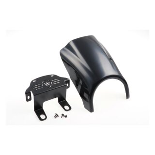 Cult-Werk Scheinwerfermaske Custom schwarz glänzend für Harley Softail 18-25