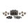 KPMI, .550" high lift valve spring kit. Steel