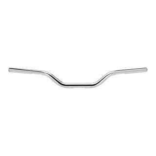 Biltwell 1" handlebar Tracker Mid 1-1/8" O/S chrome