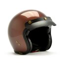 Roeg Jettson Helm rot braun dark roast M (57-58)