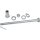 AXLE RR CHR 67-72 BT