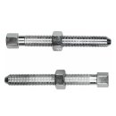 Hinterer Kettenspanner Set für Harley Big Twin Modelle 48-72