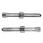 Hinterer Kettenspanner Set für Harley Big Twin Modelle 48-72